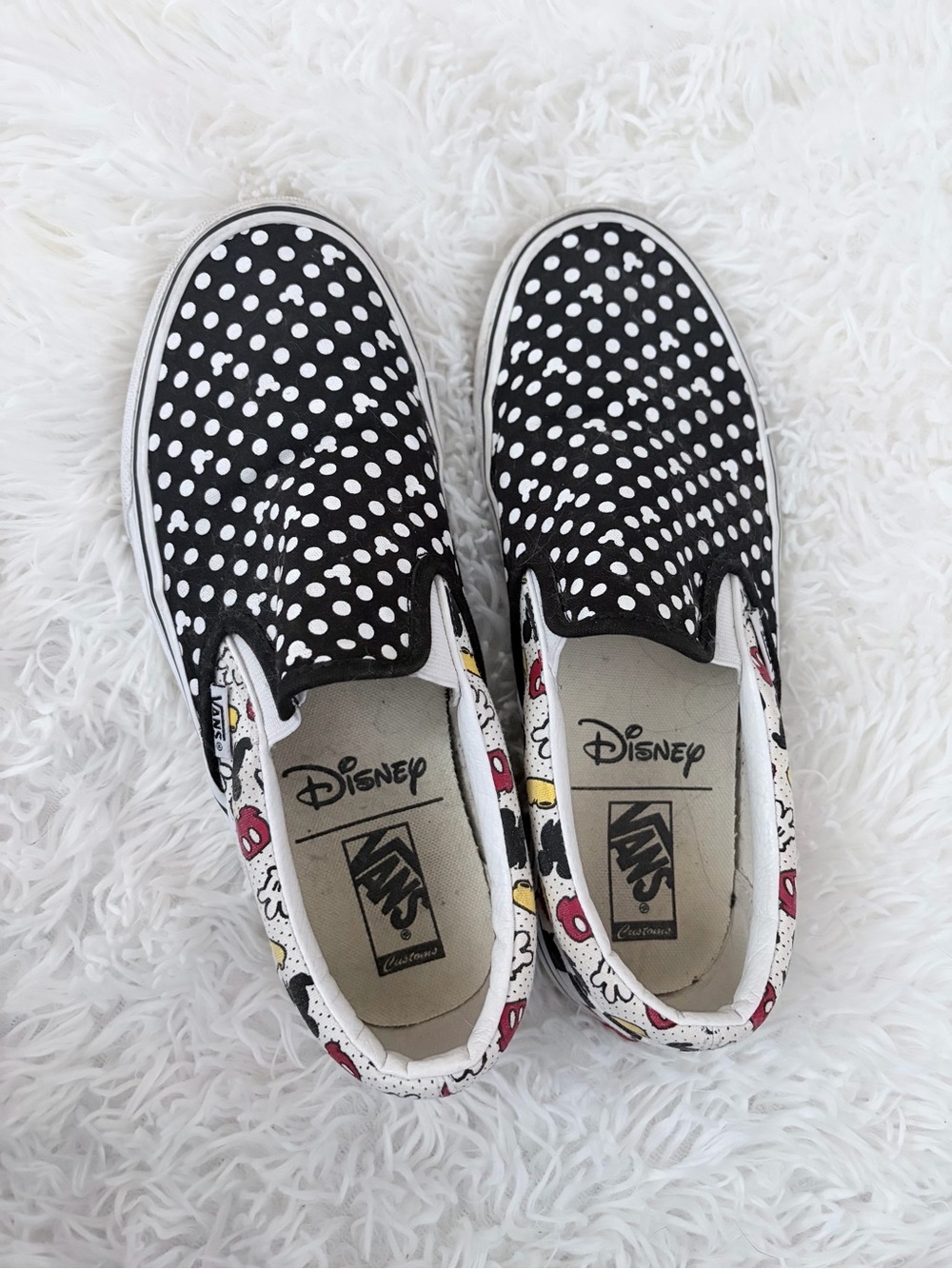 Vans X Disney Slip-On Sneakers